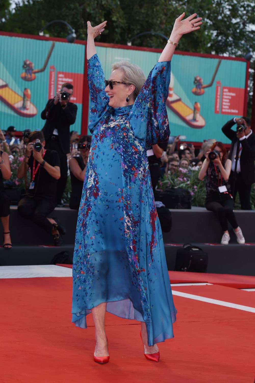 Meryl Streep The Laundromat filminin Venedik prömiyerinde - 1