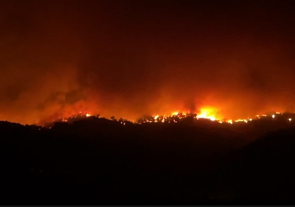 Çanakkale'de orman yangını (6 köy ve üniversite kampüsü tahliye edildi) - 5
