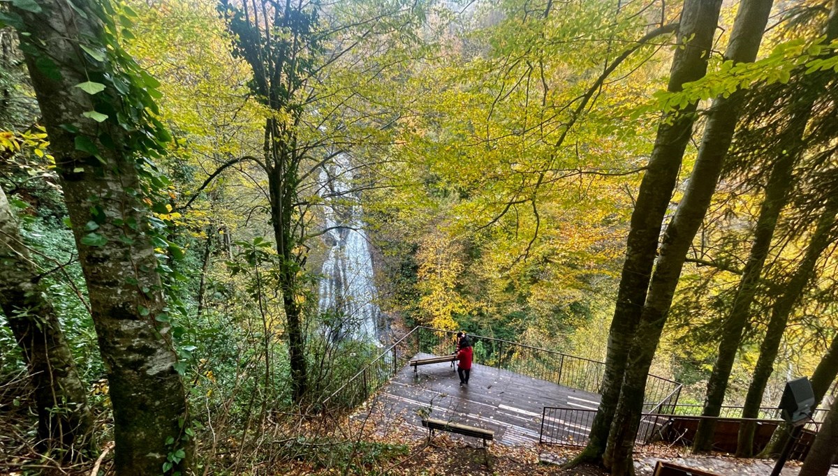Düzce'nin saklı cenneti: Güzeldere Şelalesi Tabiat Parkı