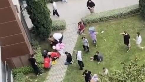 Dokuzuncu kattan düşen bebek yaşamını yitirdi