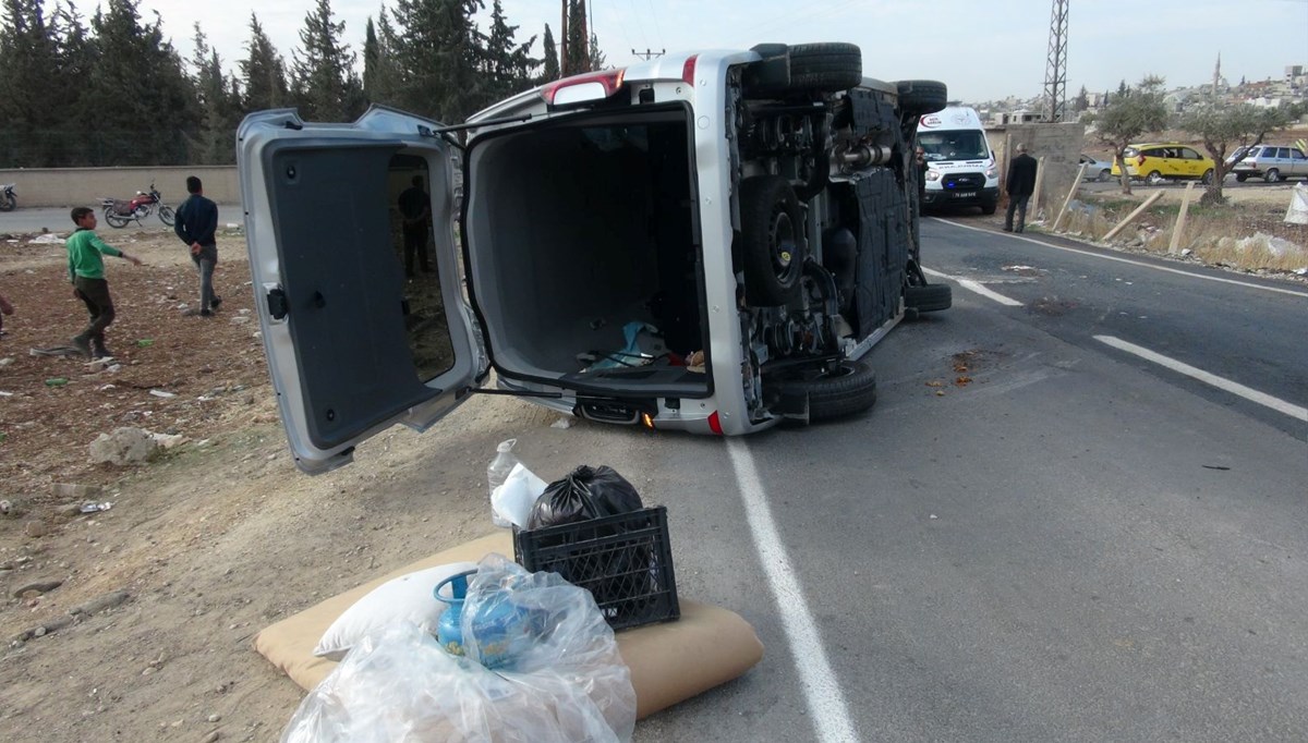 Kilis'te trafik kazası: 4 yaralı