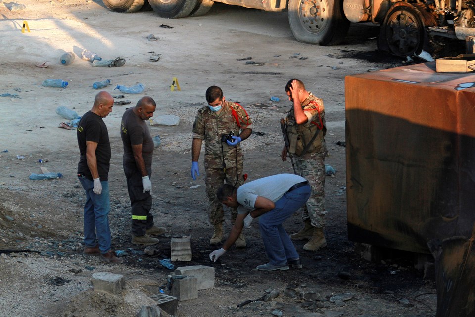 Lübnan'da akaryakıt tankeri patladı: 20 ölü, 79 yaralı - 1