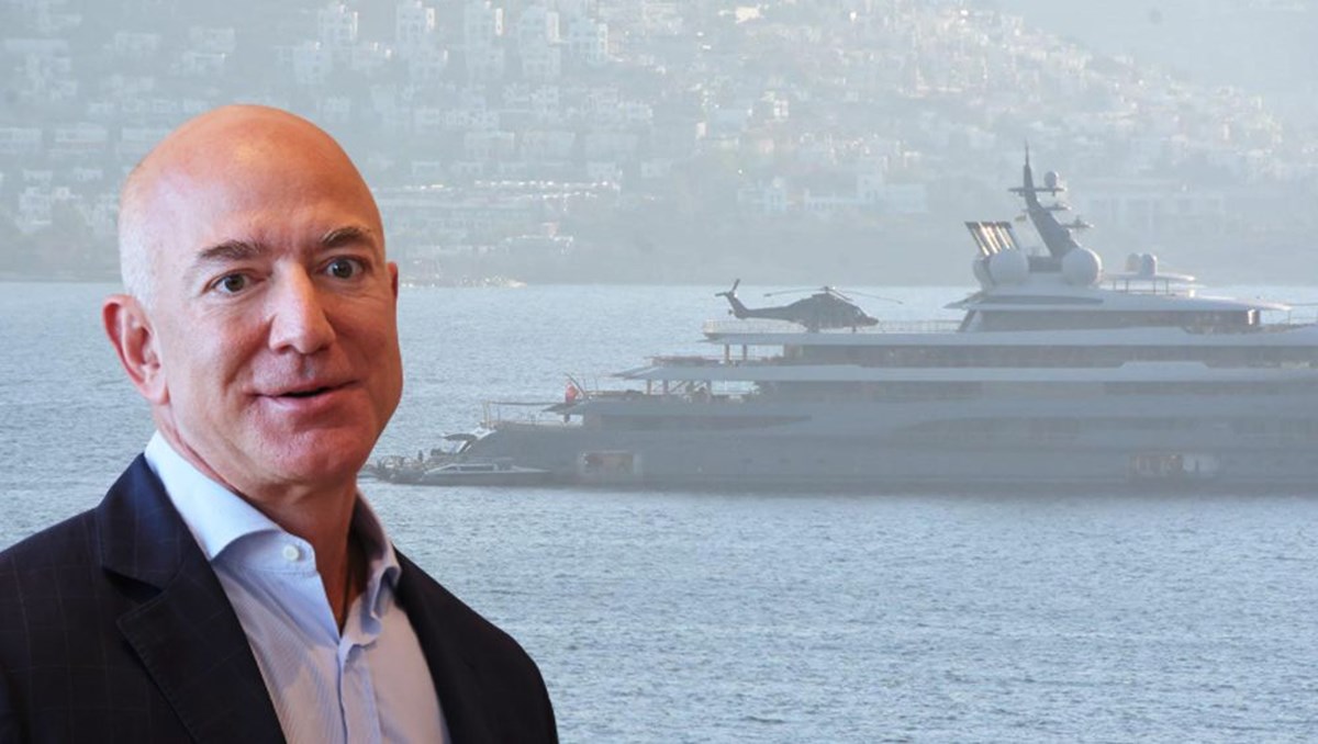 Bill Gates'in ardından Jeff Bezos da Bodrum'da