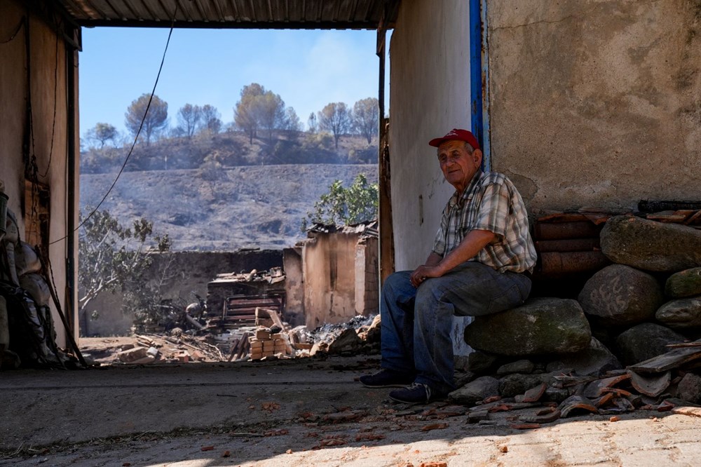 Yangın hayalet köye çevirdi - 6