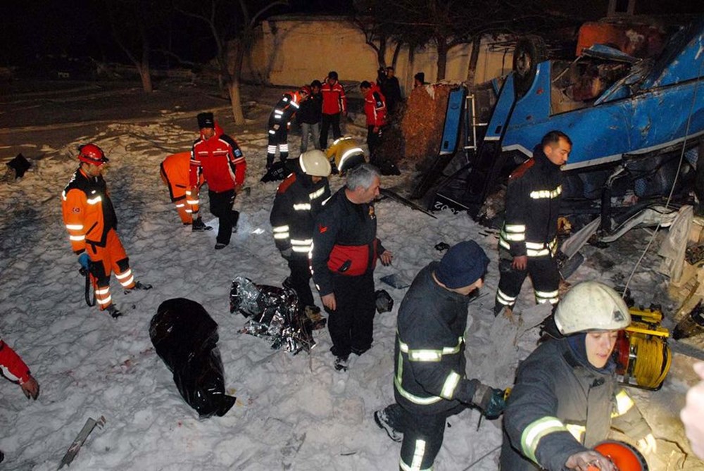 Kayseri'de katliam gibi kaza - 1