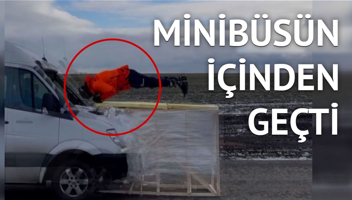 Rus dublörden nefes kesen gösteri