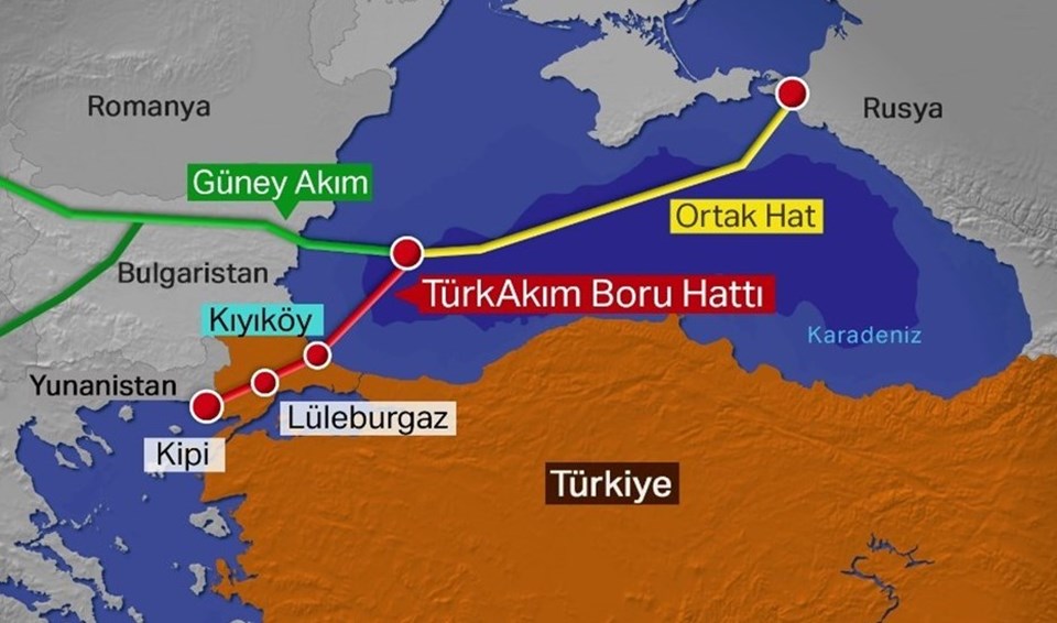 TürkAkım doğalgaz boru hattı yarın açılıyor - 1