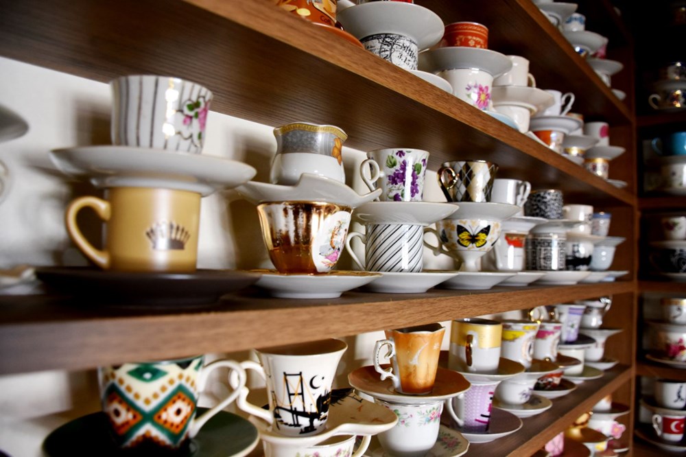 3 bin kahve fincanıyla koleksiyon DİJİTAL HABER