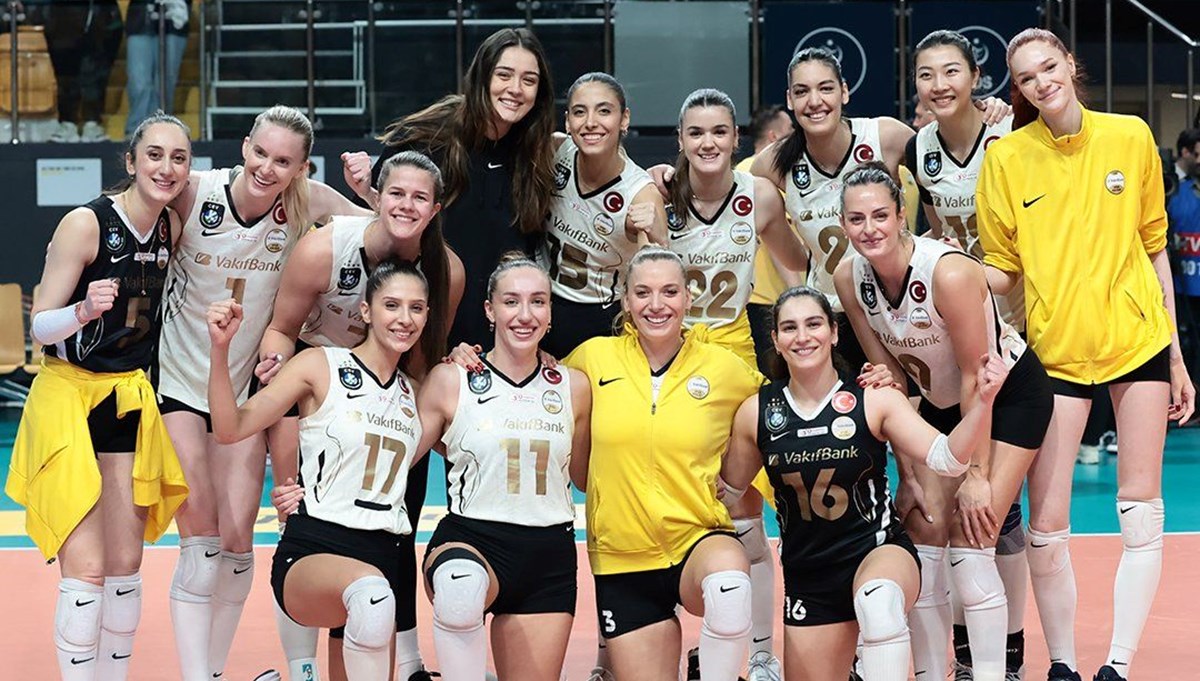 VakıfBank, Nilüfer Belediyespor'a set vermedi VakıfBank, Nilüfer Belediyespor'a set vermedi