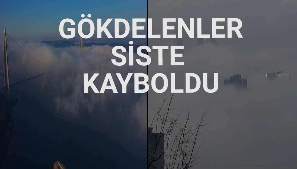 İstanbul yoğun sis altında İstanbul yoğun sis altında