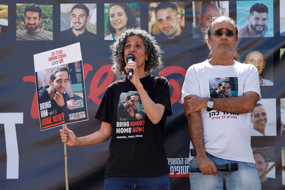 Rehine yakınlarından Gazze sınırında eylem: "Netanyahu tutuklansın" - 5