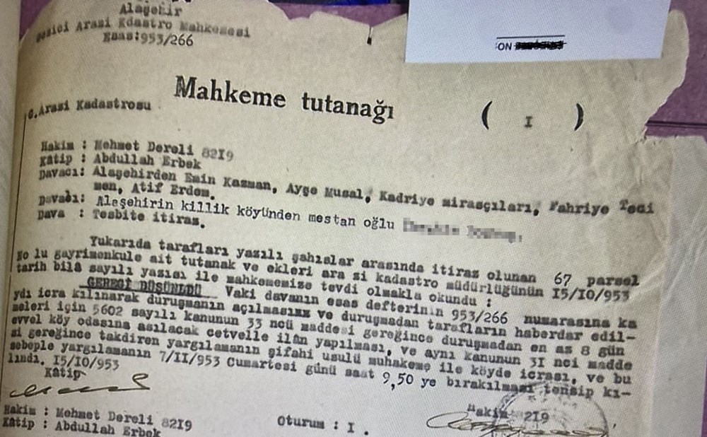 Mağdur da avukat da öldü! Türkiye'nin en uzun süren tapu davasından karar çıktı - 3