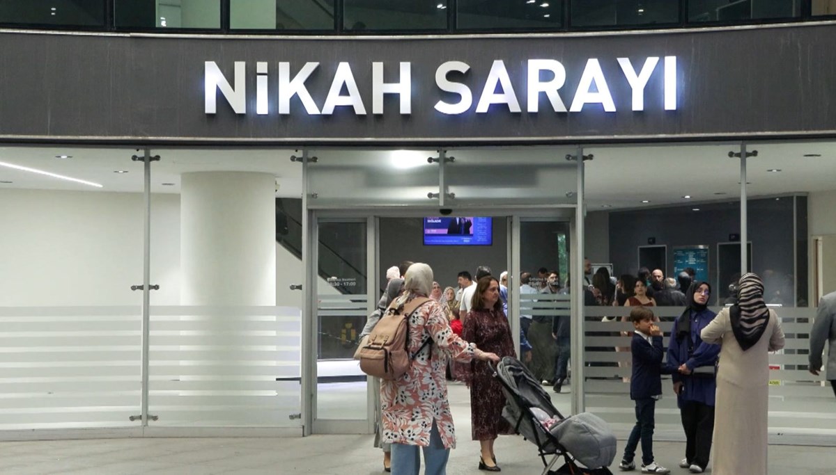 Nikah salonlarında 
