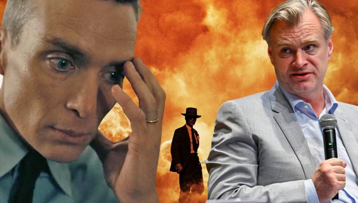 Christopher Nolan'dan Oppenheimer'da gerçek atom bombası kullanmasını bekleyenlere yanıt Christopher Nolan'dan Oppenheimer'da gerçek atom bombası kullanmasını bekleyenlere yanıt