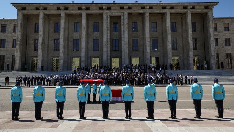 Halil Şıvgın için cenaze töreni