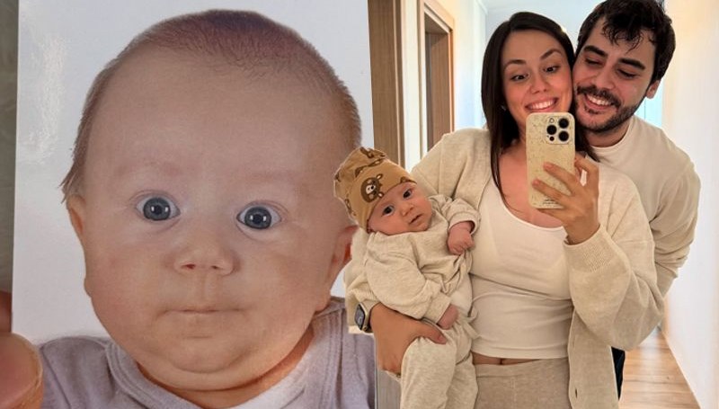 Dilan Telkök ile Berkay Hardal'dan oğulları ile yeni kareler: Seninle 3 ay