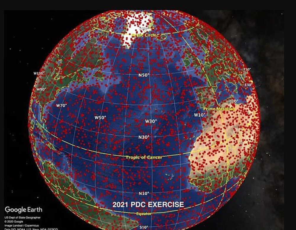 NASA, asteroit simülasyonun sonuçlarını yayınladı: Türkiye detayı - 11