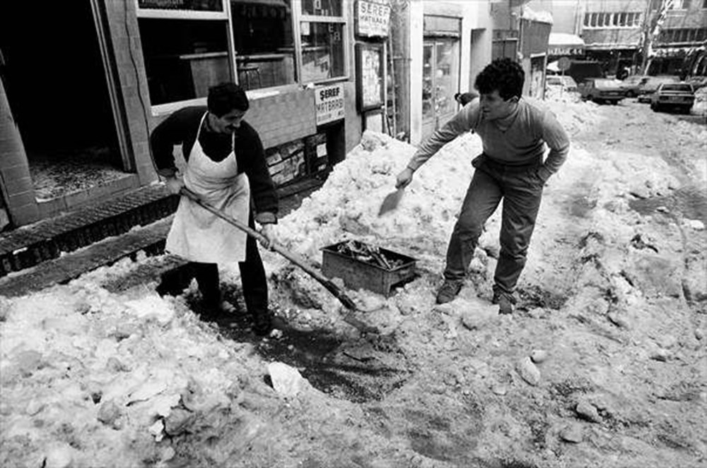 İstanbul'da 1987 kışından fotoğraflar - 21