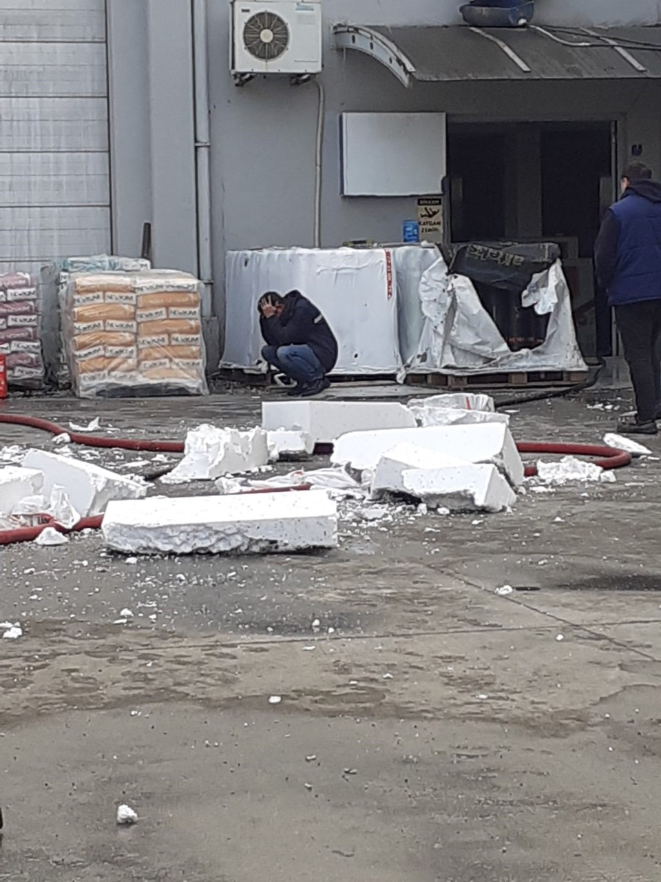 Samsun'da plastik fabrikasında yangın - 2