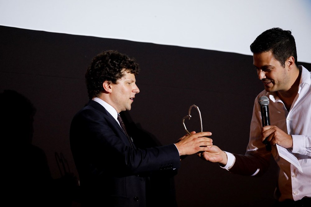ABD'li oyuncu Jesse Eisenberg'e'Saraybosna'nın Kalbi' Onur Ödülü verildi - 4