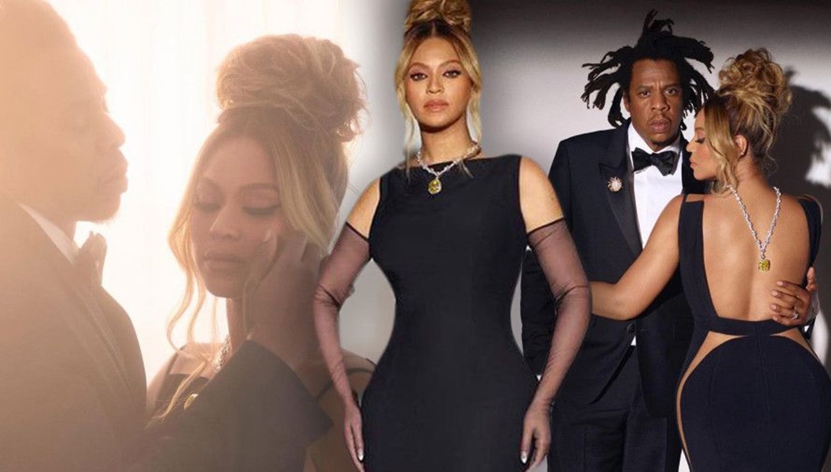 Beyonce ve Jay-Z reklam kampanyası için kamera karşısında