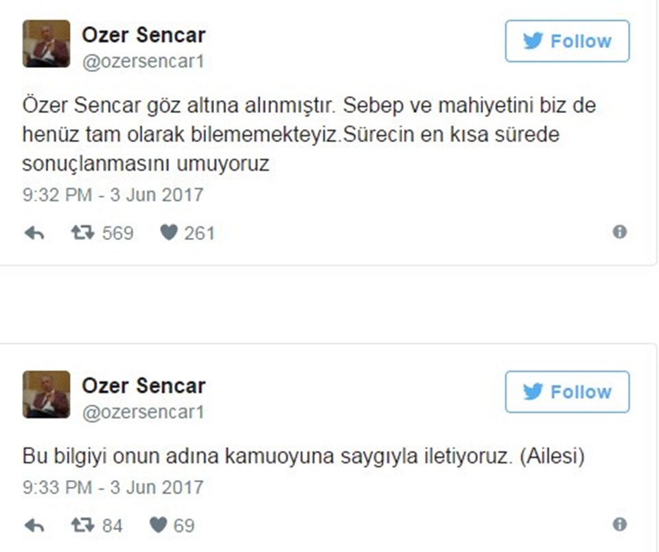 metropoll arastirma sirketinin sahibi ozer sencar gozaltina alindi son dakika turkiye haberleri ntv haber