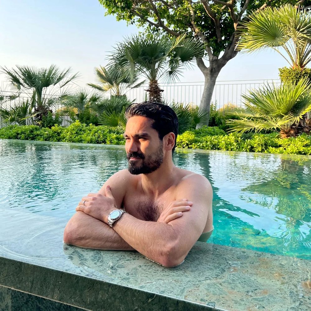 Yıldız futbolcu İlkay Gündoğan ile eşi Sara Arfaoui Gündoğan Bodrum tatili - 5