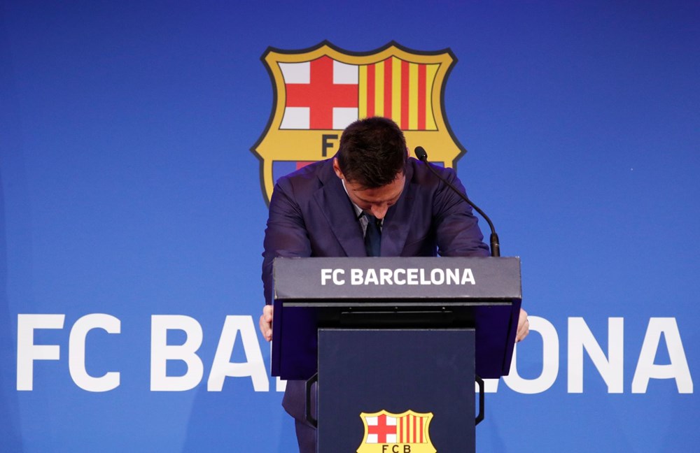 Bir devrin sonu: Lionel Messi, Barcelona'ya gözyaşları içinde veda etti - 7