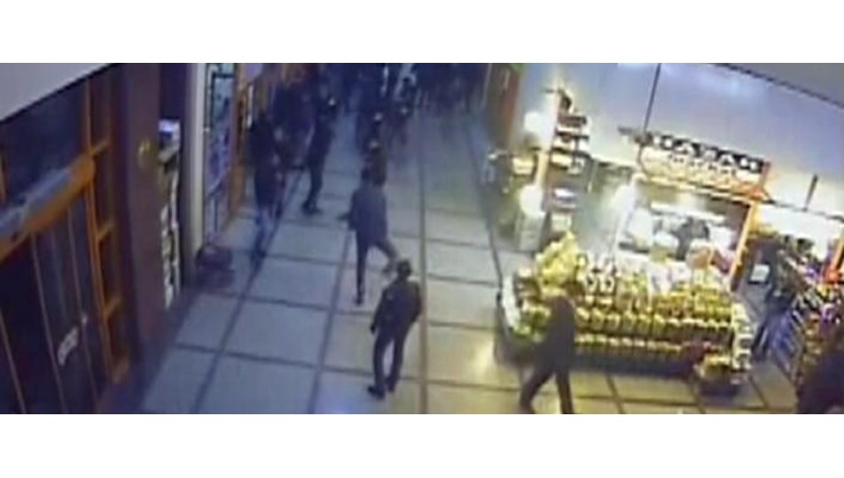 otogardaki silahli kavga kamerada