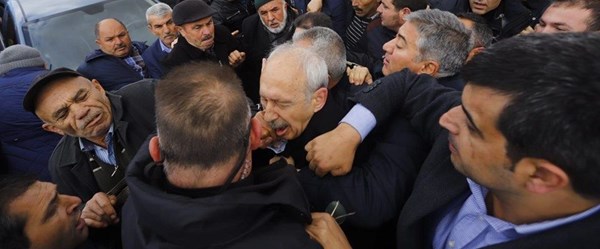 Kılıçdaroğlu'na yumruk atan Osman S. gözaltına alındı