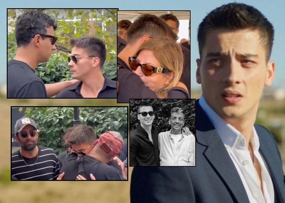 Atakan Özkaya'dan babasına son görev: Cenaze töreninde duygusal anlar - 1