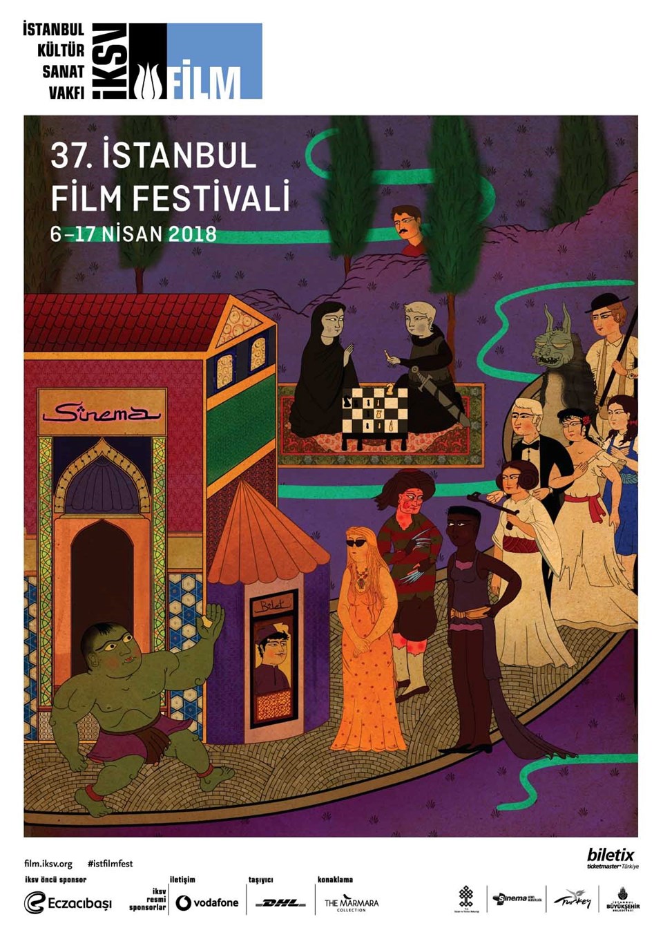 37. İstanbul Film Festivali'nin afişi yayınlandı - 1