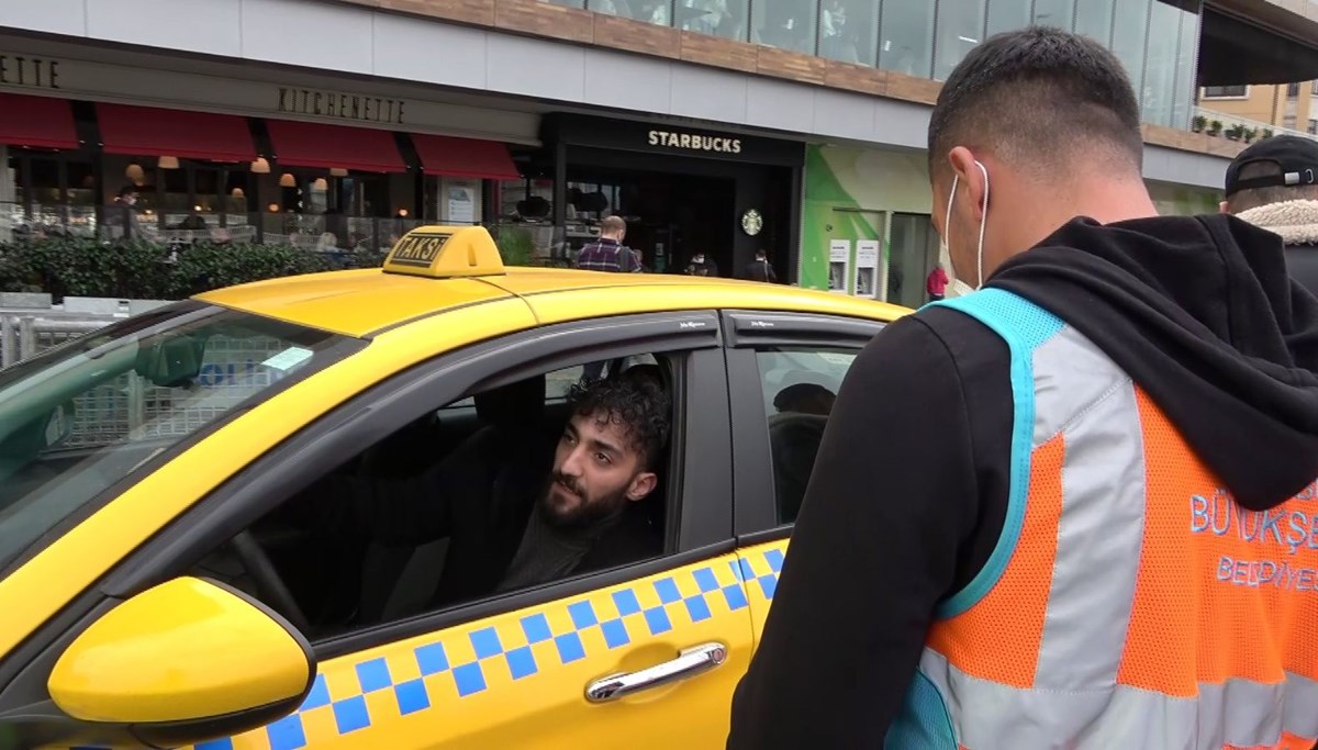Yolcu seçen taksiciden ilginç savunma: Beşiktaş’a gitmem 40 dakika, bana yazık değil mi