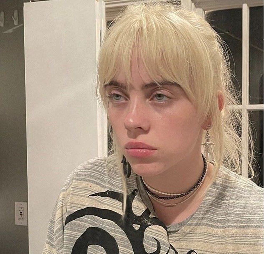 Billie Eilish Vogue için Marilyn Monroe gibi poz verdi - 4
