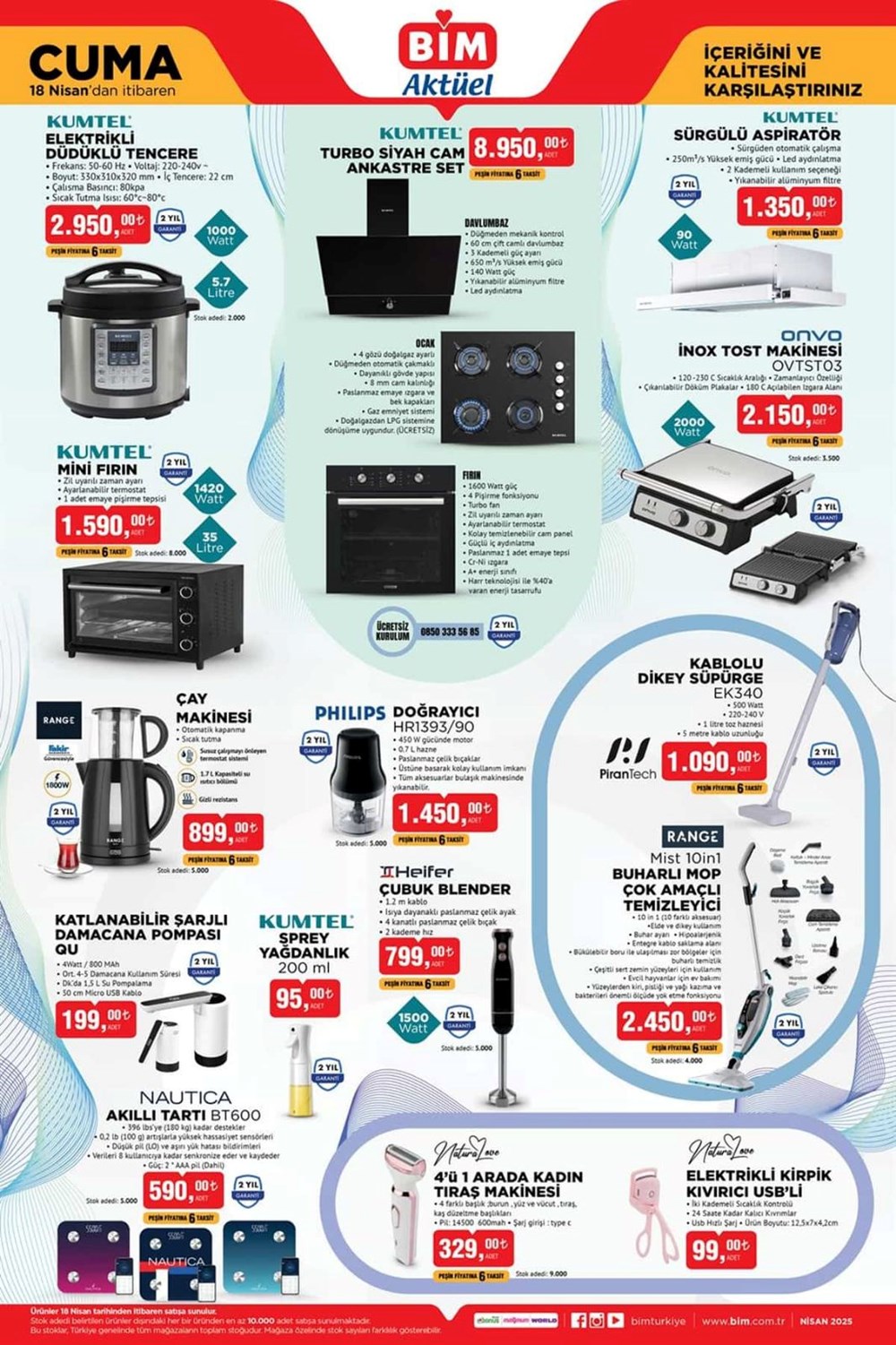 BİM Aktüel Kataloğu (19 Nisan Cuma) | Klima, klavye-mouse, televizyon ve elektronik mutfak eserleri geliyor 73 IC4qFCJV70qSqmvC2A wMw