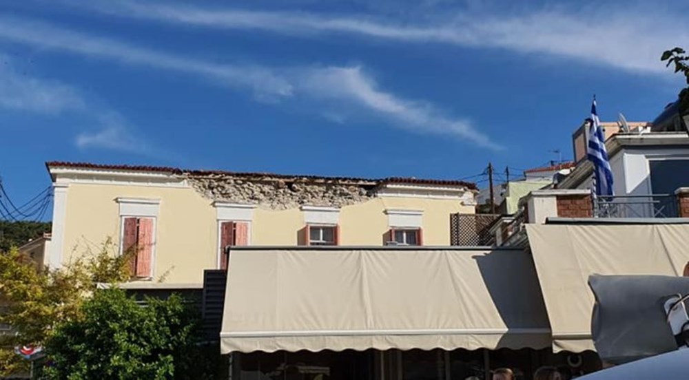 Depremin vurduğu Yunan adası Sisam'da son durum - 19