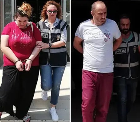 Anne Mine Durak ve sevgilisi Serkan Elçetin