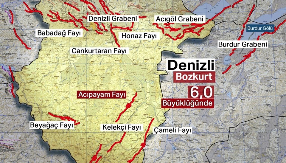 Denizli'de 6.0 büyüklüğünde deprem - 3