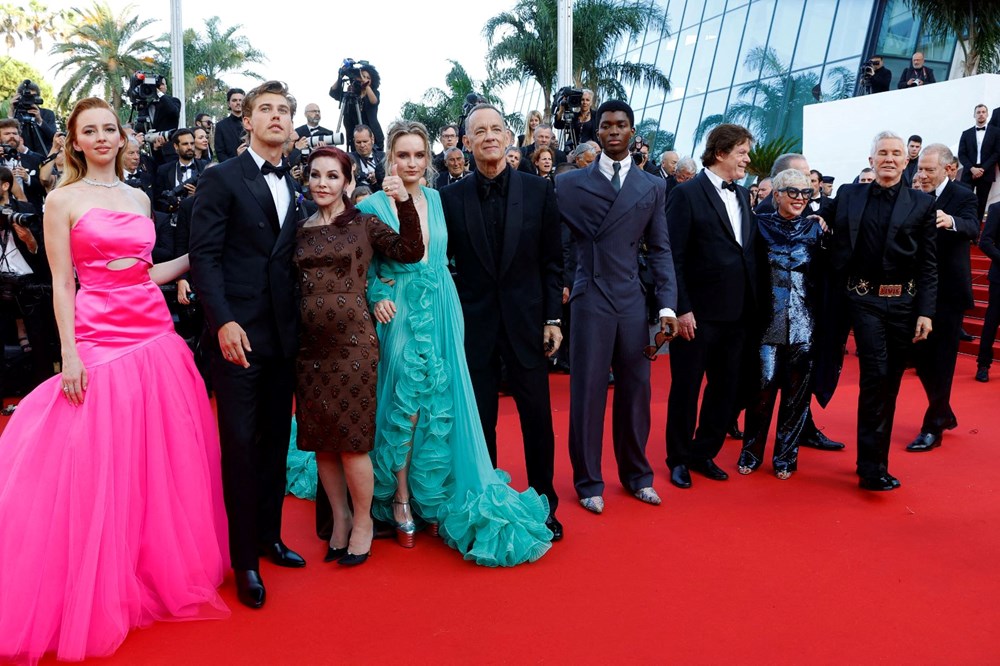 Cannes Film Festivali - Elvis filminin galasına yıldız yağmuru: Adriana Lima, Sharon Stone, Shakira, Kylie Minogue kırmızı halıda - 1