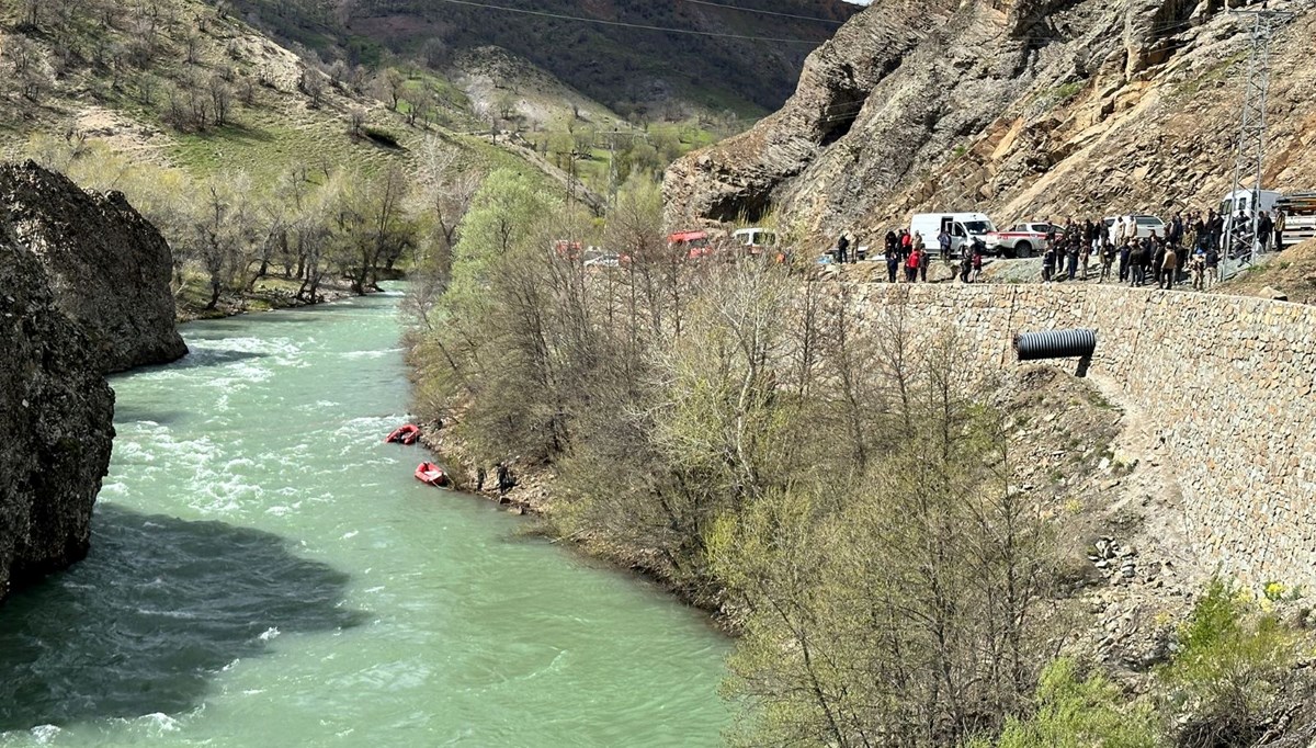 Munzur Çayı'na uçan otomobil 11. günde bulundu