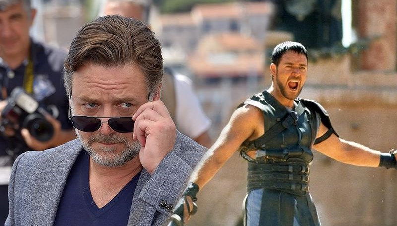 Russel Crowe'dan Gladyatör itirafı