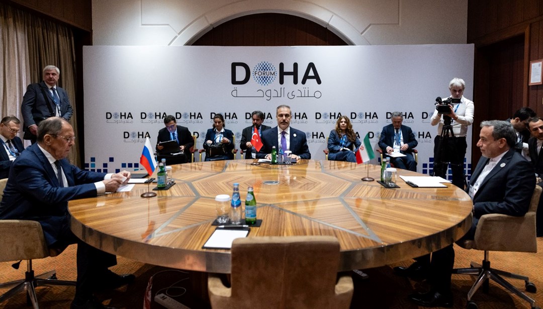 Doha'da Suriye için üçlü görüşme: 8 ülkeden "siyasi çözüm" çağrısı