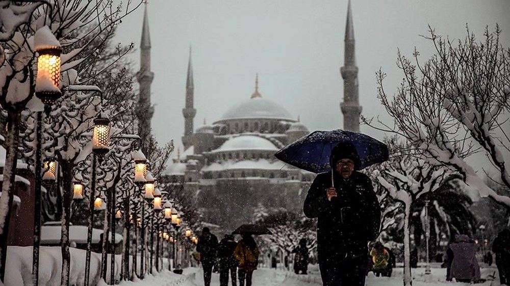 İstanbul'da kar yağışı başladı (Meteorolojiden sarı kodlu uyarı) - 5