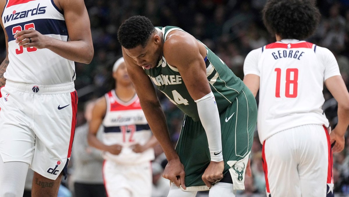 Antetokounmpo'dan 37 sayı