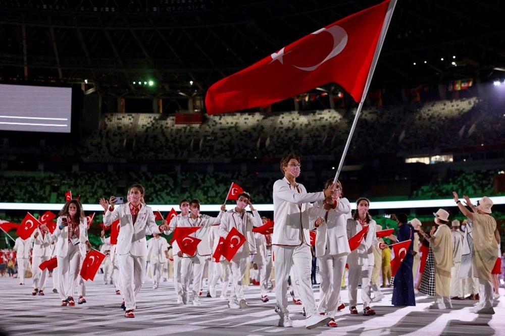 2020 Tokyo Olimpiyatları görkemli açılış töreniyle başladı - 19