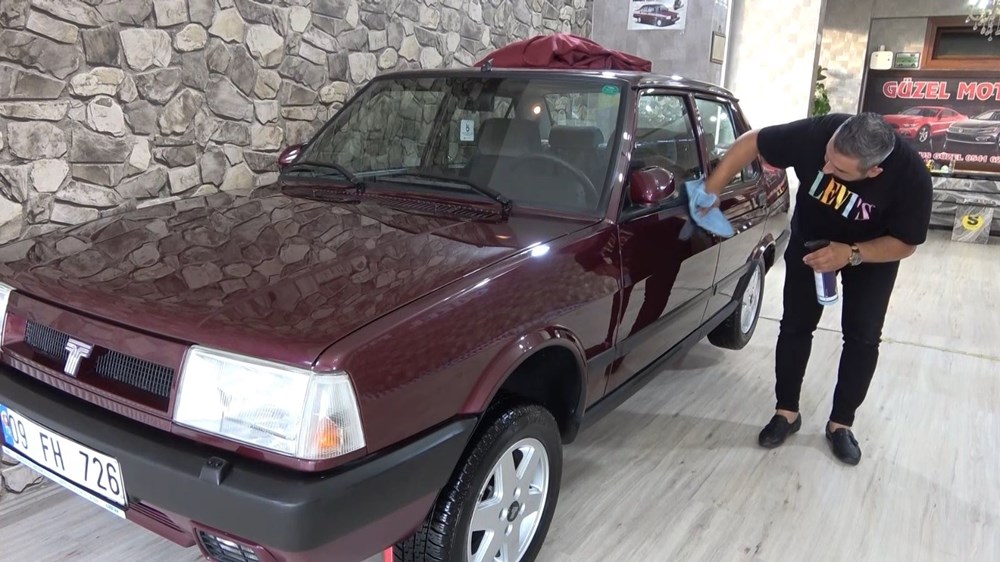 Fabrikadan çıktığı gibi duruyor: 1997 model otomobil 70 bin liraya satıldı - 5