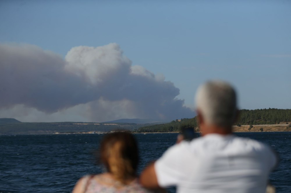 Çanakkale orman yangınında son durum: Tarihi Alan kapatıldı, tahliye edilen köy sayısı artıyor - 4