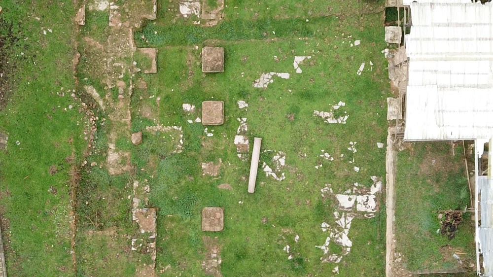 Sancaktepe'deki 14 yüzyıllık Damatrys Sarayı'nda restorasyon çalışmaları devam ediyor - 5