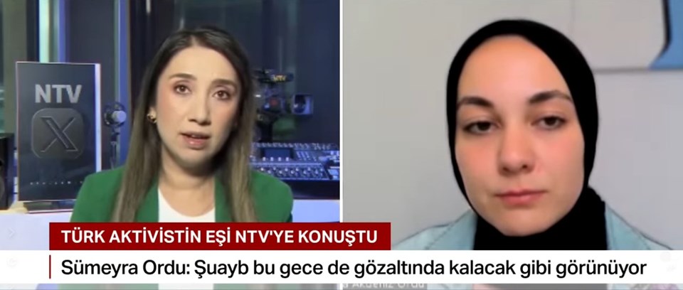 Madleen gemisindeki Türk aktivistin eşi NTV'ye konuştu: "Bu gece de gözaltında kalacak" - 1