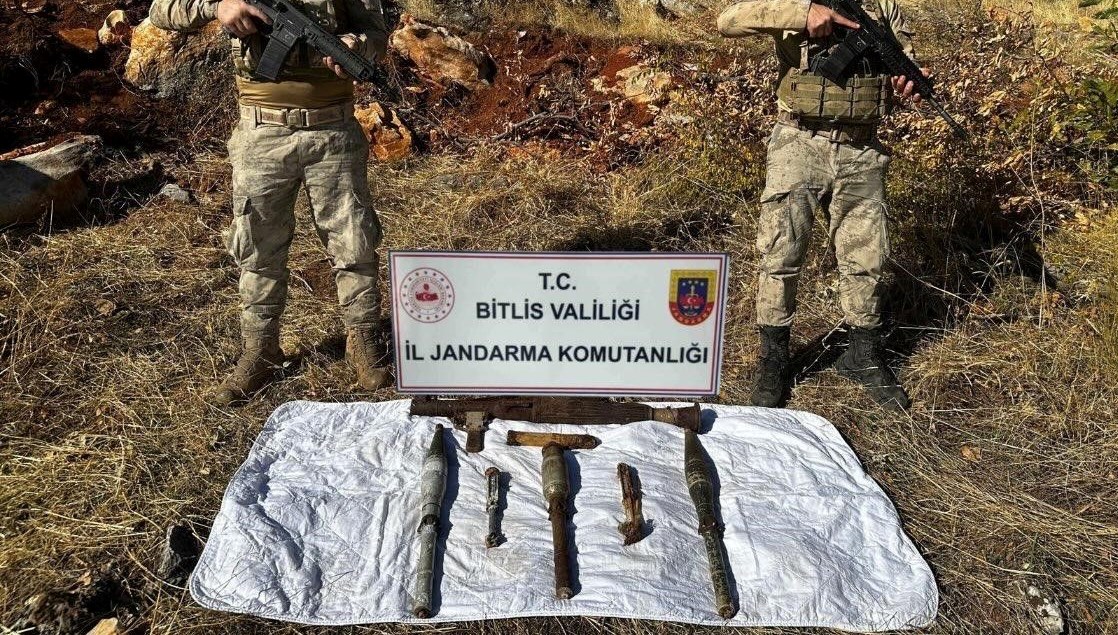 Bitlis'te el yapımı patlayıcı düzeneği ele geçirildi